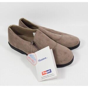 NWT Propet Beige Shannon Travel Walker Washable Walking Comfort Shoes Sz 8M